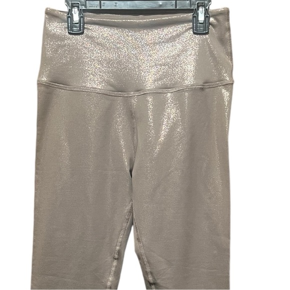 Beyond Yoga Twinkle Mocha Brown Leggings Size Med - Picture 2 of 11